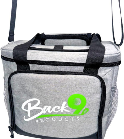 Magnetic 12-Can Golf Cart Cooler Bag | Collapsible, Insulated, Leakproof | Perfect Golf Gift