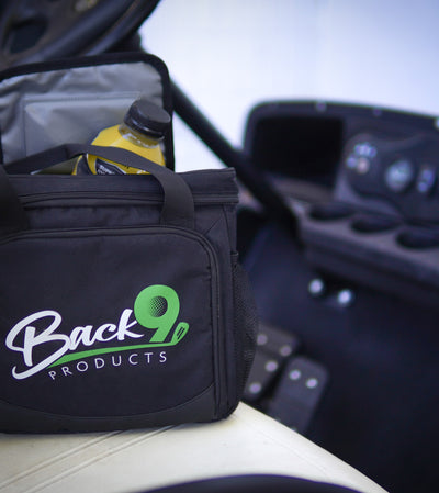 Magnetic 12-Can Golf Cart Cooler Bag | Collapsible, Insulated, Leakproof | Perfect Golf Gift