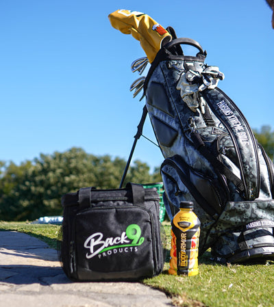 Magnetic 12-Can Golf Cart Cooler Bag | Collapsible, Insulated, Leakproof | Perfect Golf Gift