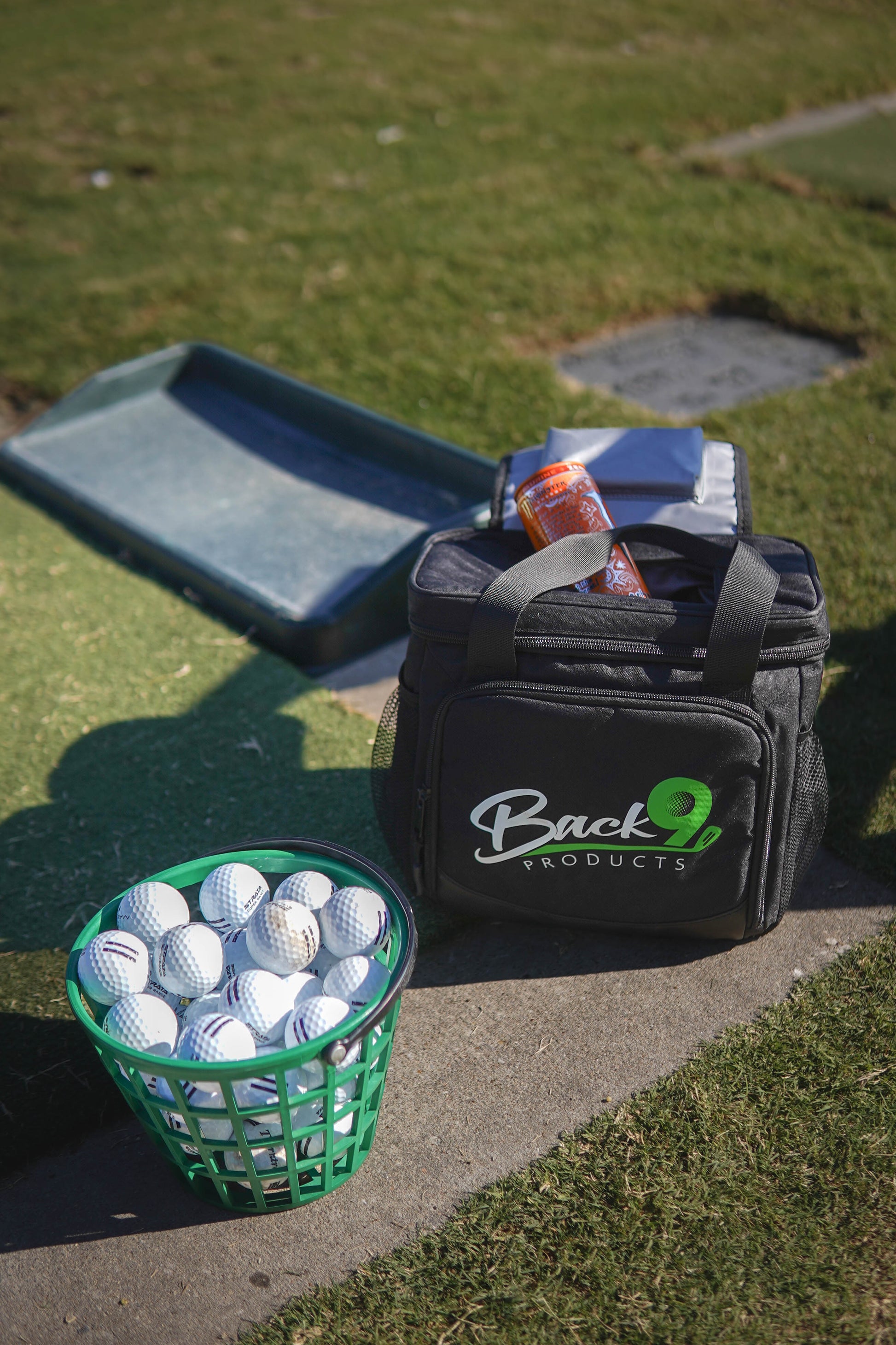 Magnetic 12-Can Golf Cart Cooler Bag | Collapsible, Insulated, Leakproof | Perfect Golf Gift